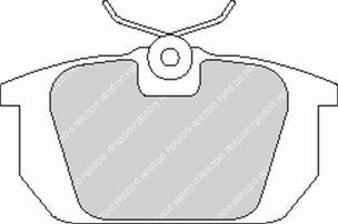 FCP409H, FERODO FCP409H Rear Brake Pads DS2500 for ALFA ROMEO GTV / FIAT Punto (176) in UAE, Dubai. Condition - new. Price ⁦830 AED⁩. Photo, seller contacts | AUTO.AE