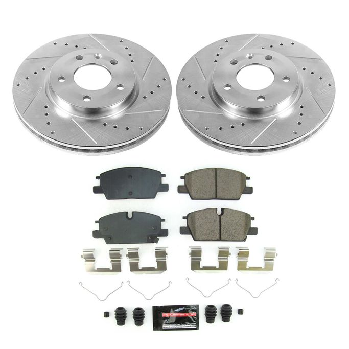 PWR-K8738, PowerStop Z23 Evolution Sport Brake Upgrade Kits for 2022-2024 EQUINOX, TERRAIN, 2021-2022 MALIBU - K8738 in UAE, Dubai. Condition - new. Price ⁦1,330 AED⁩. Photo, seller contacts | AUTO.AE