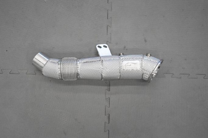 DZMR-B58-HS Heatshield Downpipe for BMW B58 (4.5”)  في الإمارات العربية المتحدة, دبي. Condition - new. Price 4,600 AED. Photo, seller contacts | AUTO.AE