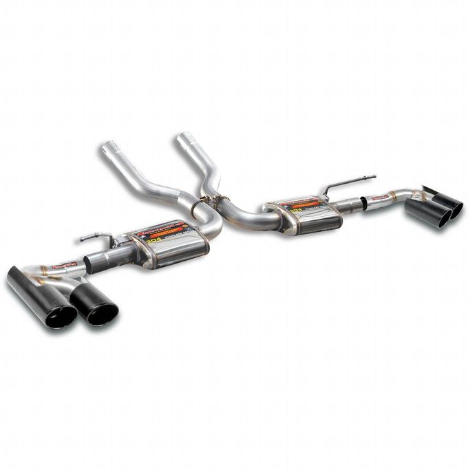 248146, SUPERSPRINT 248146 Rear Exhaust for PORSCHE Cayenne 3.6i VR6 (958.2) in UAE, Dubai. Condition - new. Price ⁦17,970 AED⁩. Photo, seller contacts | AUTO.AE