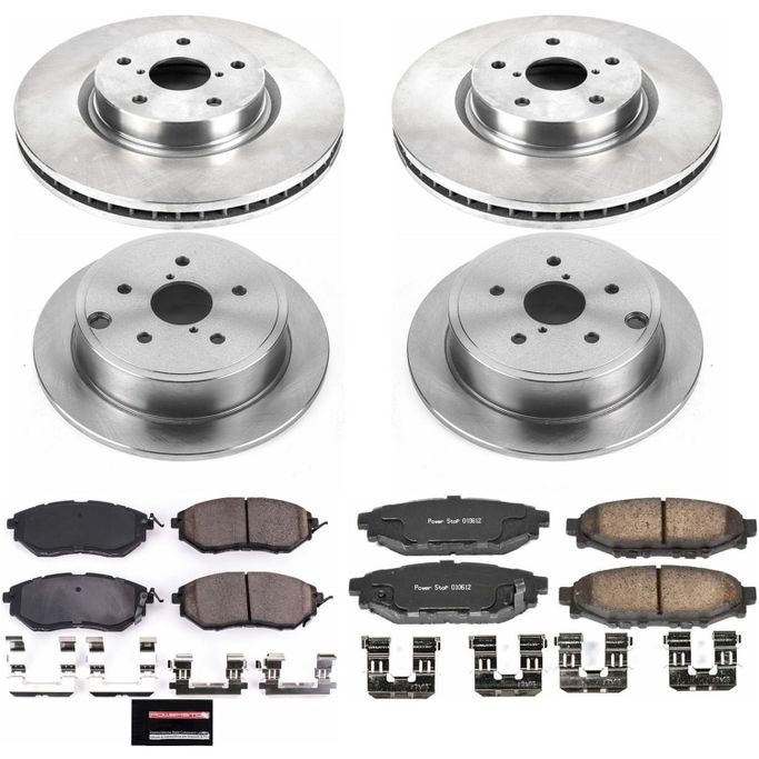 PWR-KOE6932, PowerStop Z17 Evolution Plus Stock Replacement Brake Kits for 2015-2021 WRX - KOE6932 في الإمارات العربية المتحدة, دبي. Condition - new. Price 1,570 AED. Photo, seller contacts | AUTO.AE
