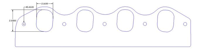 FOG-8364-2, Flatout Gaskets Intake Gaskets 8364.2 في الإمارات العربية المتحدة, دبي. Condition - new. Price 280 AED. Photo, seller contacts | AUTO.AE