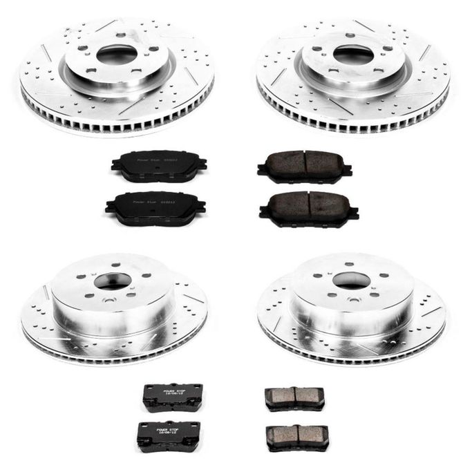 PWR-K4072, PowerStop Z23 Evolution Sport Brake Upgrade Kits for 2006 GS300, 2010-2013 IS250 - K4072 в ОАЭ, Дубай. Состояние - новое. Цена ⁦1 850 AED⁩. Фото, контакты продавца | AUTO.AE