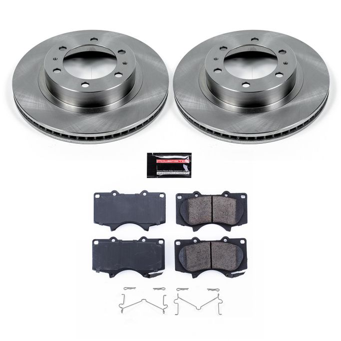 PWR-KOE137, PowerStop Z17 Evolution Plus Stock Replacement Brake Kits for 2003-2009 4RUNNER, 2007-2014 FJ CRUISER, 2005-2023 TACOMA - KOE137 in UAE, Dubai. Condition - new. Price ⁦640 AED⁩. Photo, seller contacts | AUTO.AE