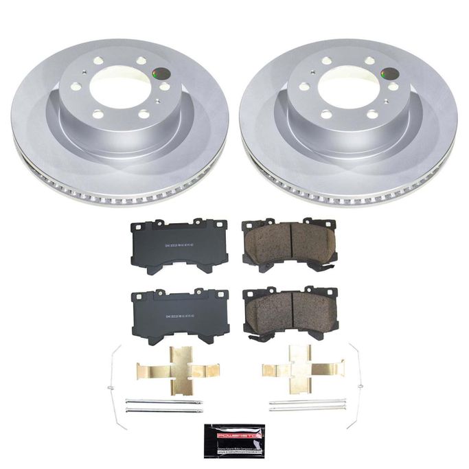 PWR-CRK8932, PowerStop Z17 Evolution Plus GEOMET Coated Brake Kits for 2023-2024 SEQUOIA, 2022-2024 TUNDRA - CRK8932 في الإمارات العربية المتحدة, دبي. Condition - new. Price ⁦990 AED⁩. Photo, seller contacts | AUTO.AE