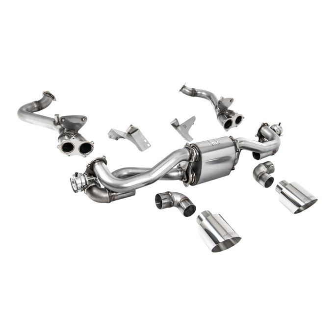 SSXPO162, MILLTEK SSXPO162 Cat-Back Exhaust, 2.37" (Polished GT-115 Trims) for PORSCHE 718 Boxster GTS / Cayman GT4 2020- in UAE, Dubai. Condition - new. Price ⁦21,890 AED⁩. Photo, seller contacts | AUTO.AE