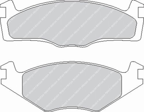 FCP392H, FERODO FCP392H Front Brake Pads DS2500 for VW Golf GTI (Mk1 / Mk2) in UAE, Dubai. Condition - new. Price ⁦860 AED⁩. Photo, seller contacts | AUTO.AE