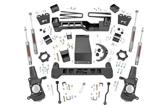 ROU-29730A, Rough Country N3 Suspension Lift Kits for 2001-2010 SIERRA 2500 HD, SILVERADO 2500 HD - 29730A в ОАЭ, Дубай. Состояние - новое. Цена ⁦5 730 AED⁩. Фото, контакты продавца | AUTO.AE