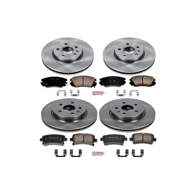 PWR-KOE5515, PowerStop Z17 Evolution Plus Stock Replacement Brake Kits KOE5515 في الإمارات العربية المتحدة, دبي. Condition - new. Price 1,630 AED. Photo, seller contacts | AUTO.AE