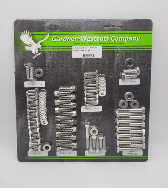 GAR-56250-HS, Gardner-Westcott Engine Dress Up Bolt Kits 56250-HS في الإمارات العربية المتحدة, دبي. Condition - new. Price ⁦340 AED⁩. Photo, seller contacts | AUTO.AE