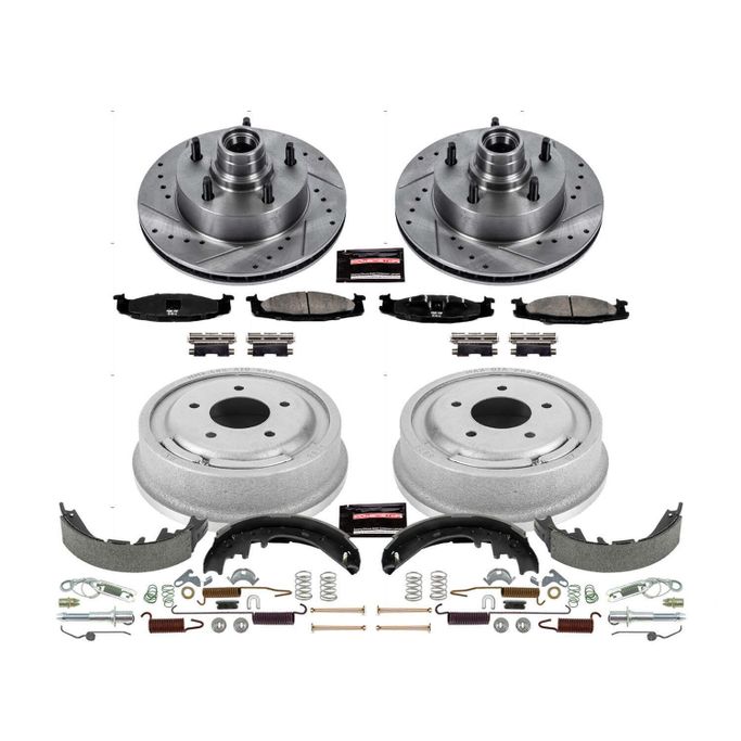 PWR-K15171DK, PowerStop Z23 Evolution Sport Disc and Drum Brake Upgrade Kits for 1997-1999 E-150 ECONOLINE - K15171DK in UAE, Dubai. Condition - new. Price 2,710 AED. Photo, seller contacts | AUTO.AE