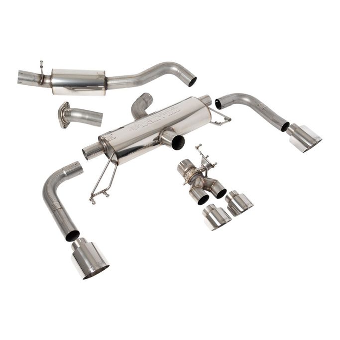 SSXTY155, MILLTEK SSXTY155 Secondary Cat-Back Exhaust, 3" (Polished GT Tips) for TOYOTA GR Corolla 1.6 Turbo 2023- in UAE, Dubai. Condition - new. Price ⁦13,000 AED⁩. Photo, seller contacts | AUTO.AE