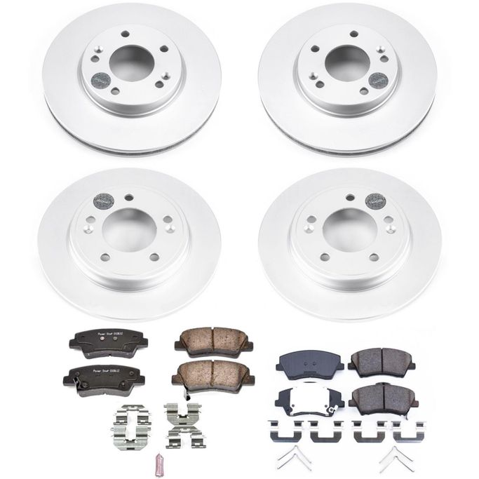 PWR-CRK7929, PowerStop Z17 Evolution Plus GEOMET Coated Brake Kits for 2017-2022 IONIQ, NIRO - CRK7929 in UAE, Dubai. Condition - new. Price 1,130 AED. Photo, seller contacts | AUTO.AE