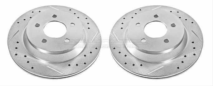 PWR-AR-8146XPR, PowerStop Evolution Drilled and Slotted Rotors for 1994-2004 MUSTANG - AR8146XPR في الإمارات العربية المتحدة, دبي. Condition - new. Price 570 AED. Photo, seller contacts | AUTO.AE