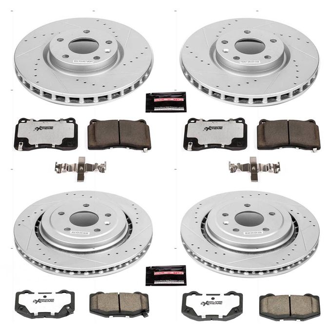 PWR-K7291-26, PowerStop Z26 Street Warrior Brake Upgrade Kits for 2017-2019 CORVETTE - K7291-26 в ОАЭ, Дубай. Состояние - новое. Цена ⁦2 680 AED⁩. Фото, контакты продавца | AUTO.AE