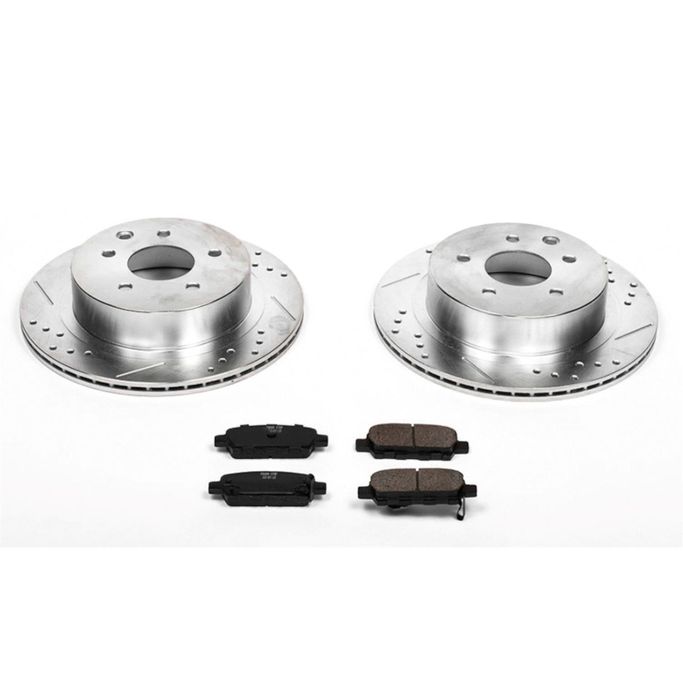 PWR-K103, PowerStop Z23 Evolution Sport Brake Upgrade Kits for 2003-2005 350Z, G35 - K103 в ОАЭ, Дубай. Состояние - новое. Цена 690 AED. Фото, контакты продавца | AUTO.AE