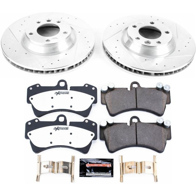 PWR-K4558-26, PowerStop Z26 Street Warrior Brake Upgrade Kits for 2003-2010 CAYENNE, 2007-2015 Q7, 2004-2008 TOUAREG - K4558-26 في الإمارات العربية المتحدة, دبي. Condition - new. Price ⁦1,820 AED⁩. Photo, seller contacts | AUTO.AE