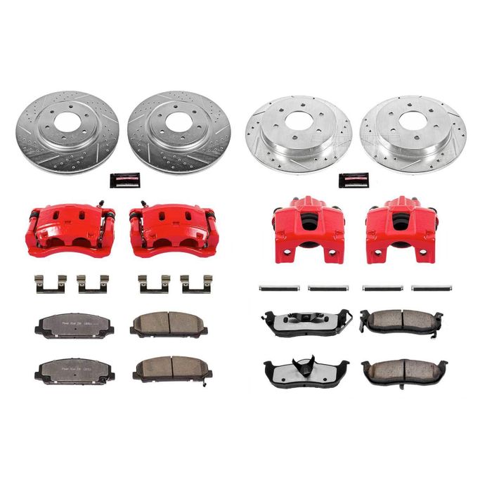 PWR-KC2805-36, PowerStop Z36 Truck and Tow Brake Upgrade Kits with Calipers for 2008-2010 TITAN, QX56, 2007-2011 ARMADA - KC2805-36 в ОАЭ, Дубай. Состояние - новое. Цена ⁦5 210 AED⁩. Фото, контакты продавца | AUTO.AE