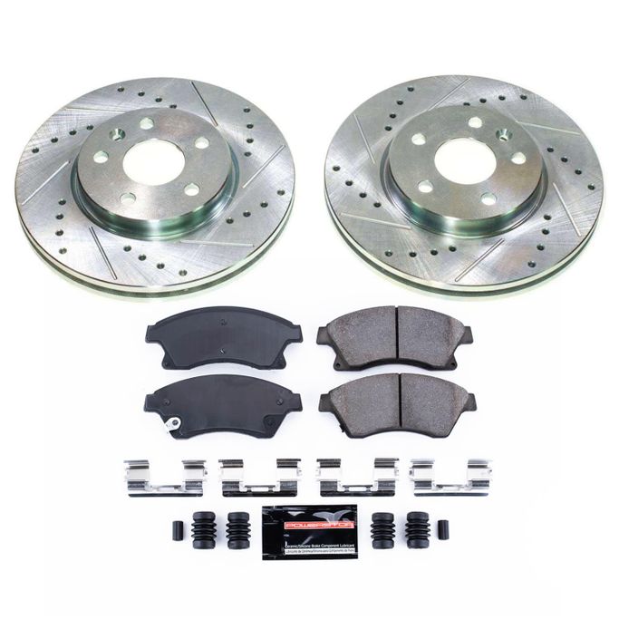 PWR-K5550, PowerStop Z23 Evolution Sport Brake Upgrade Kits for 2011-2015 CRUZE, 2016 CRUZE LIMITED, 2012-2017 SONIC - K5550 в ОАЭ, Дубай. Состояние - новое. Цена ⁦1 000 AED⁩. Фото, контакты продавца | AUTO.AE