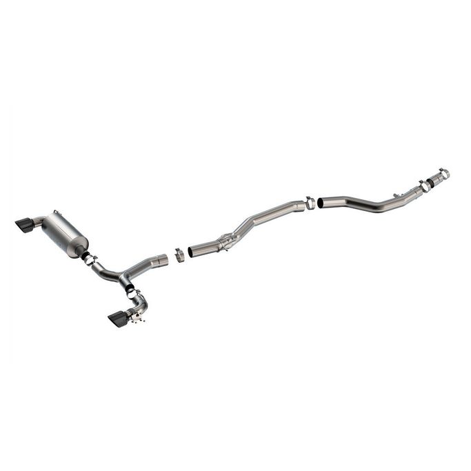 140826BC, BORLA 140826BC Exhaust System Cat-Back 3", ATAK (Black Chrome Tips) for TOYOTA Supra GR (A90 / A91) 2020-2025 في الإمارات العربية المتحدة, دبي. Condition - new. Price ⁦8,310 AED⁩. Photo, seller contacts | AUTO.AE
