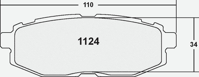 1124.13.16.44, PFC 1124.13.16.44 Rear Brake Pads for SUBARU BRZ / TOYOTA GT86 / GR86 в ОАЭ, Дубай. Состояние - новое. Цена ⁦1 470 AED⁩. Фото, контакты продавца | AUTO.AE