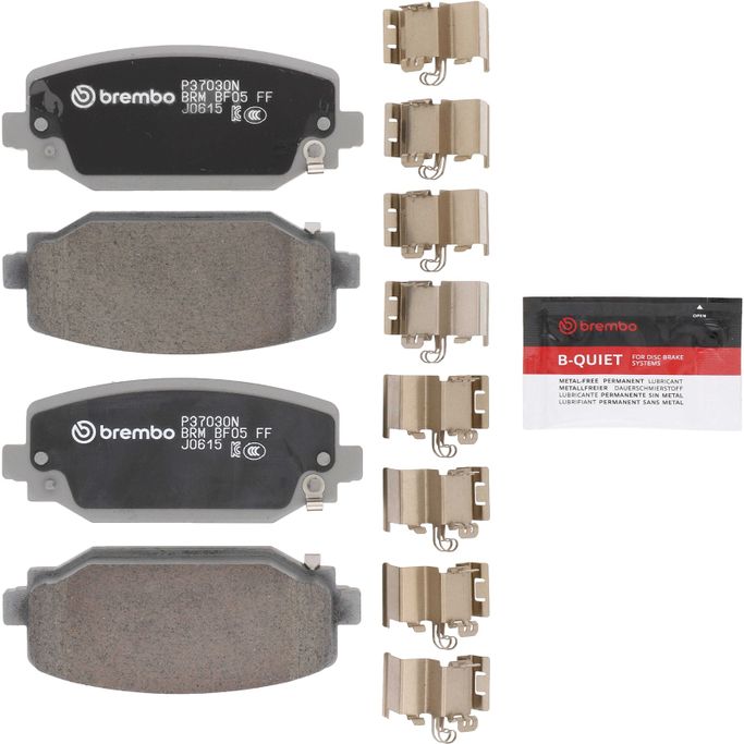 BBO-P37030N, Brembo NAO Ceramic Brake Pads for 2022-2023 GRAND CHEROKEE, 2021-2023 GRAND CHEROKEE L - P37030N in UAE, Dubai. Condition - new. Price ⁦390 AED⁩. Photo, seller contacts | AUTO.AE