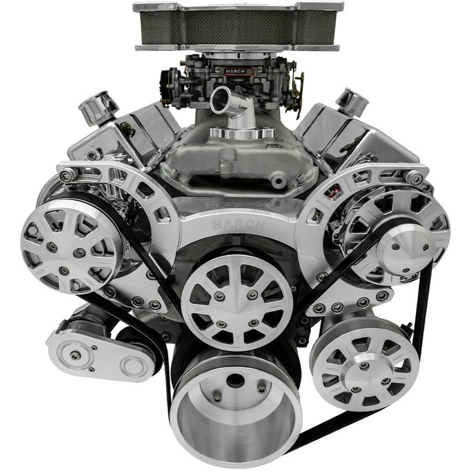MCH-21615, March Performance Sport Track Ultra All-Inclusive Chevy Serpentine Pulley Kits 21615 في الإمارات العربية المتحدة, دبي. Condition - new. Price ⁦10,960 AED⁩. Photo, seller contacts | AUTO.AE