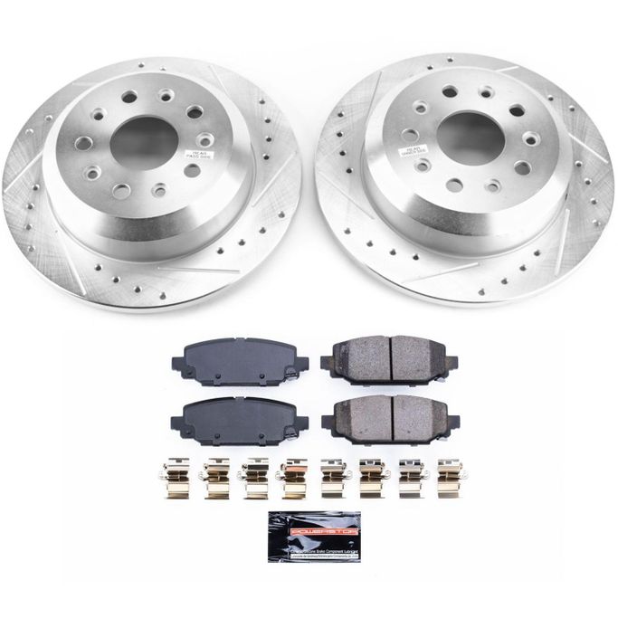PWR-K7943, PowerStop Z23 Evolution Sport Brake Upgrade Kits for 2018-2024 WRANGLER - K7943 في الإمارات العربية المتحدة, دبي. Condition - new. Price ⁦1,300 AED⁩. Photo, seller contacts | AUTO.AE