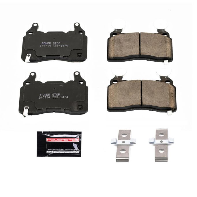 PWR-Z23-1474, PowerStop Z23 Evolution Sport Brake Pads and Hardware Kits for 2010-2015 CAMARO, 2016-2018 CT6 - Z23-1474 في الإمارات العربية المتحدة, دبي. Condition - new. Price ⁦240 AED⁩. Photo, seller contacts | AUTO.AE