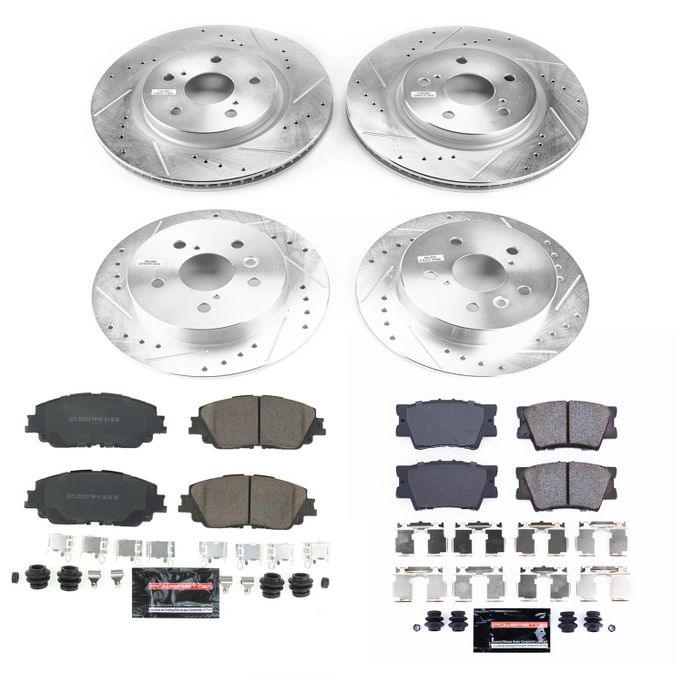 PWR-K7931, PowerStop Z23 Evolution Sport Brake Upgrade Kits for 2018-2024 CAMRY - K7931 in UAE, Dubai. Condition - new. Price ⁦1,550 AED⁩. Photo, seller contacts | AUTO.AE