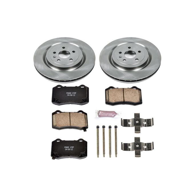 PWR-KOE3019, PowerStop Z17 Evolution Plus Stock Replacement Brake Kits for 2010-2023 CAMARO, 2009-2019 CTS - KOE3019 в ОАЭ, Дубай. Состояние - новое. Цена 940 AED. Фото, контакты продавца | AUTO.AE