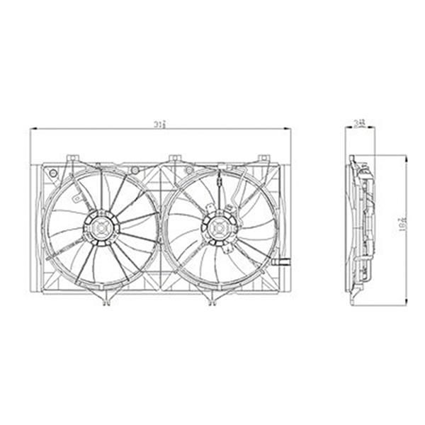 BDY-TO3115164, Body Parts Replacement Electric Cooling Fans for 2010-2011 CAMRY, 2009-2015 VENZA - TO3115164 в ОАЭ, Дубай. Состояние - новое. Цена ⁦640 AED⁩. Фото, контакты продавца | AUTO.AE