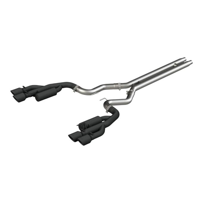 S7207BLK, MBRP S7207BLK Cat-Back 3" Armor BLK (Black-Coated Aluminized Steel / Dual) for FORD Mustang GT 5.0L 2018-2023 في الإمارات العربية المتحدة, دبي. Condition - new. Price ⁦6,360 AED⁩. Photo, seller contacts | AUTO.AE
