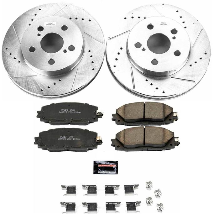 PWR-K7701, PowerStop Z23 Evolution Sport Brake Upgrade Kits K7701 в ОАЭ, Дубай. Состояние - новое. Цена 790 AED. Фото, контакты продавца | AUTO.AE