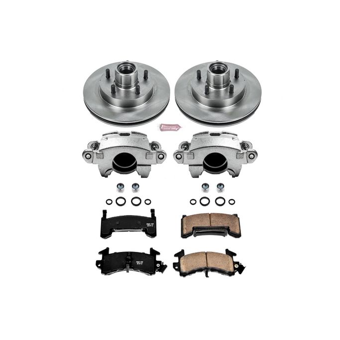 PWR-KCOE1985, PowerStop Z17 Evolution Plus Stock Replacement Brake Kits with Calipers KCOE1985 في الإمارات العربية المتحدة, دبي. Condition - new. Price 1,310 AED. Photo, seller contacts | AUTO.AE