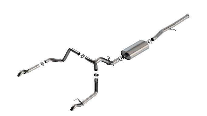 BOR-140913, Borla Touring Exhaust Systems for 2022-2023 SIERRA 1500, SILVERADO 1500 - 140913 في الإمارات العربية المتحدة, دبي. Condition - new. Price ⁦7,170 AED⁩. Photo, seller contacts | AUTO.AE