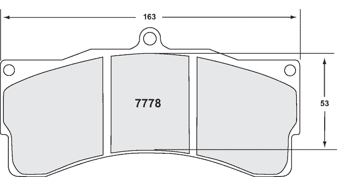 7778.06.30.44, PFC 7778.06.30.44 Brake pads RACE 06 CMPD 30MM BMW Z4 GT3 in UAE, Dubai. Condition - new. Price ⁦740 AED⁩. Photo, seller contacts | AUTO.AE