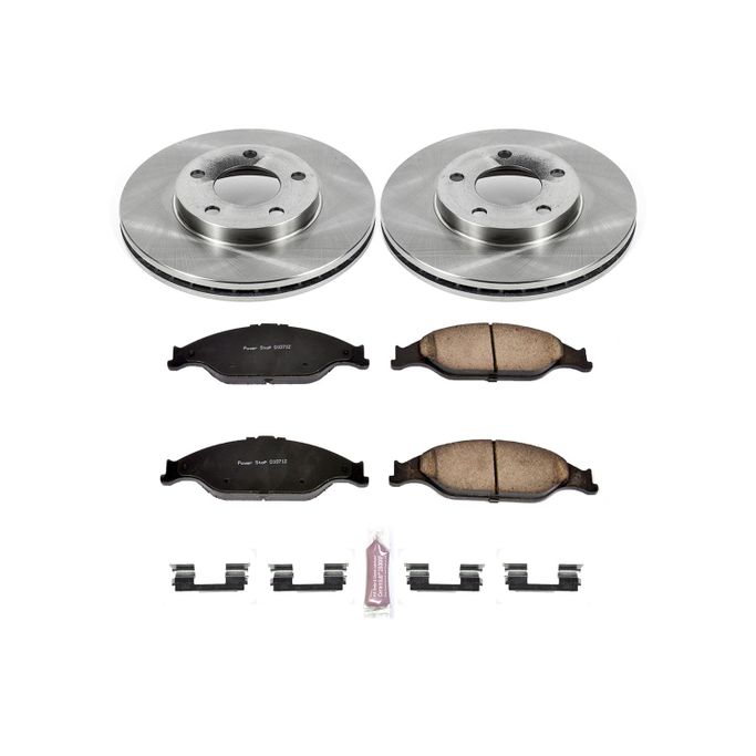PWR-KOE1301, PowerStop Z17 Evolution Plus Stock Replacement Brake Kits for 1999-2004 MUSTANG - KOE1301 в ОАЭ, Дубай. Состояние - новое. Цена 650 AED. Фото, контакты продавца | AUTO.AE