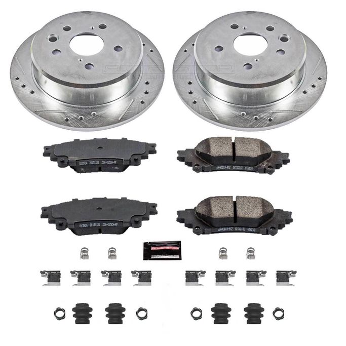 PWR-K6930, PowerStop Z23 Evolution Sport Brake Upgrade Kits for 2014-2015 IS250 - K6930 في الإمارات العربية المتحدة, دبي. Condition - new. Price 690 AED. Photo, seller contacts | AUTO.AE
