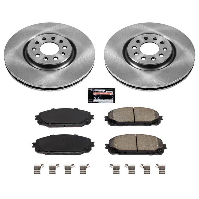 PWR-KOE7414, PowerStop Z17 Evolution Plus Stock Replacement Brake Kits for 2016-2023 CHEROKEE - KOE7414 в ОАЭ, Дубай. Состояние - новое. Цена 770 AED. Фото, контакты продавца | AUTO.AE