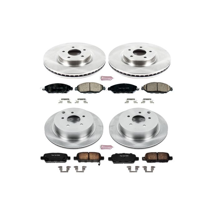 PWR-KOE6497, PowerStop Z17 Evolution Plus Stock Replacement Brake Kits KOE6497 in UAE, Dubai. Condition - new. Price 1,390 AED. Photo, seller contacts | AUTO.AE