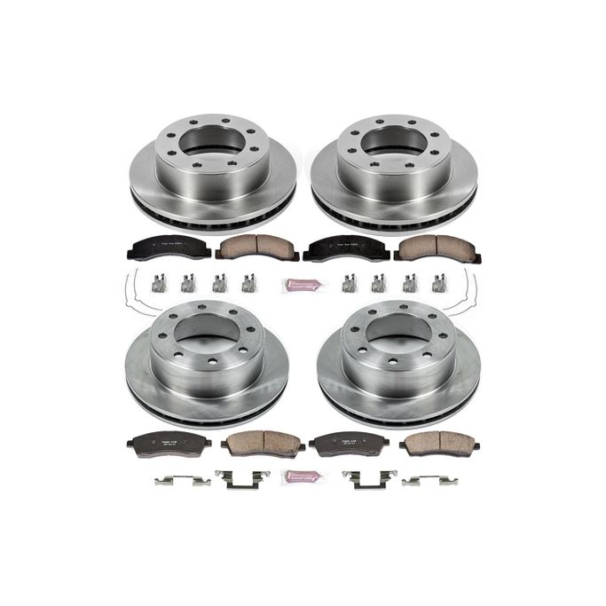 PWR-KOE1906, PowerStop Z17 Evolution Plus Stock Replacement Brake Kits for 1999-2004 F-350 SUPER DUTY, F-250 SUPER DUTY, 2000-2005 EXCURSION - KOE1906 в ОАЭ, Дубай. Состояние - новое. Цена ⁦1 890 AED⁩. Фото, контакты продавца | AUTO.AE