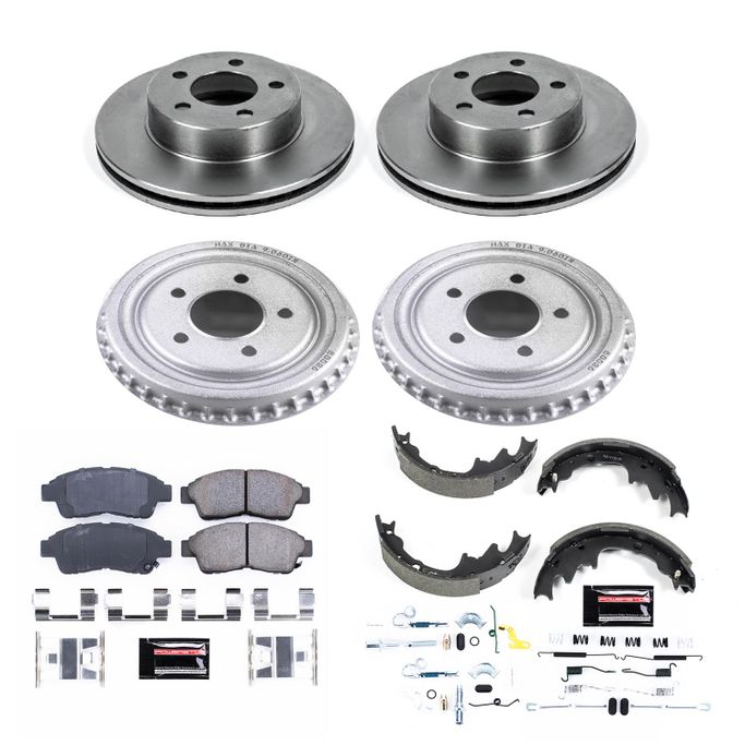 PWR-KOE15149DK, PowerStop Autospecialty Stock Replacement Disc and Drum Brake Kits for 1998-2002 B3000, B4000, RANGER - KOE15149DK في الإمارات العربية المتحدة, دبي. Condition - new. Price ⁦1,310 AED⁩. Photo, seller contacts | AUTO.AE