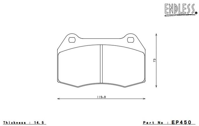 EP450MA45B, ENDLESS EP450MA45B Front brake pads HONDA CIVIC TYPE R FD2 в ОАЭ, Дубай. Состояние - новое. Цена 1 900 AED. Фото, контакты продавца | AUTO.AE