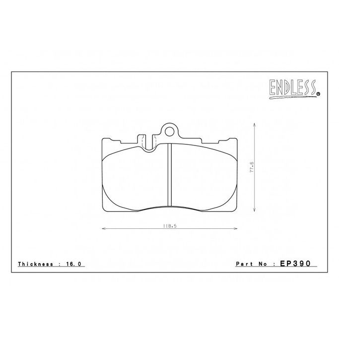 EP390SSY, ENDLESS EP390SSY Front brake pads LEXUS LS430 F30, TOYOTA CELSIOR UCF30/31 в ОАЭ, Дубай. Состояние - новое. Цена ⁦720 AED⁩. Фото, контакты продавца | AUTO.AE
