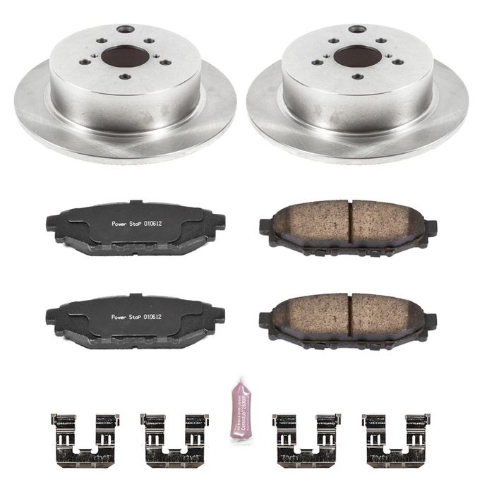 PWR-KOE6107, PowerStop Z17 Evolution Plus Stock Replacement Brake Kits KOE6107 in UAE, Dubai. Condition - new. Price 490 AED. Photo, seller contacts | AUTO.AE