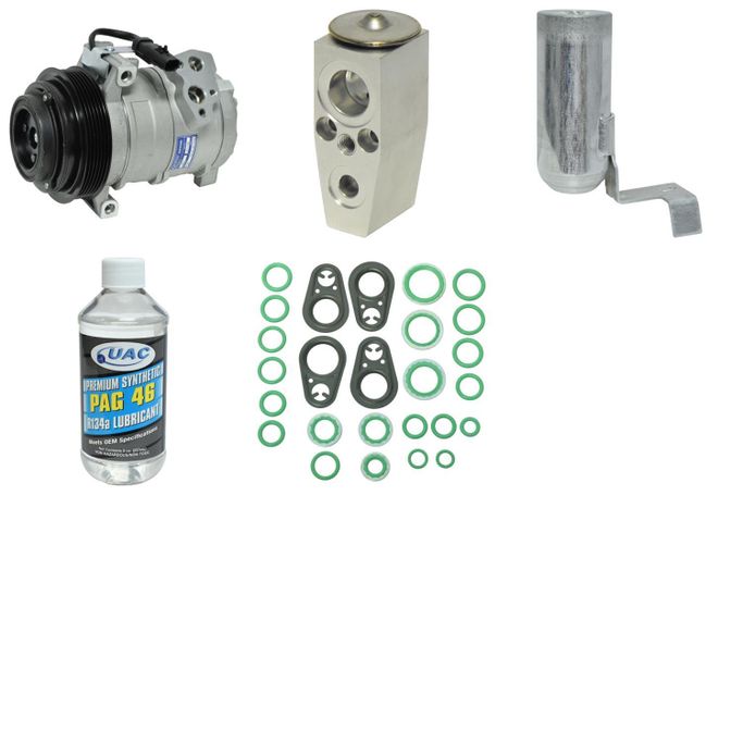 UAC-KT4814, Universal Air Conditioner Compressor Kits for 2008-2010 GRAND CARAVAN, TOWN & COUNTRY - KT 4814 in UAE, Dubai. Condition - new. Price 1,340 AED. Photo, seller contacts | AUTO.AE