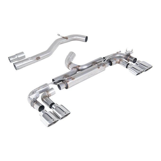 SSXVW718, MILLTEK SSXVW718 Cat-Back Exhaust, 3.15" (Polished Ovals) for VW Golf R (MK7) in UAE, Dubai. Condition - new. Price ⁦11,620 AED⁩. Photo, seller contacts | AUTO.AE