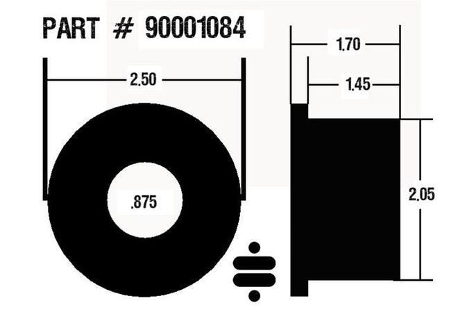 ART-90001084, Ridetech Delrin® Bushings 90001084 в ОАЭ, Дубай. Состояние - новое. Цена ⁦60 AED⁩. Фото, контакты продавца | AUTO.AE