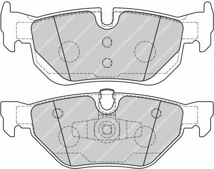 FCP1807H, FERODO FCP1807H Rear Brake Pads DS2500 for BWM 3-Series (E90 / E92) / X1 (E84) в ОАЭ, Дубай. Состояние - новое. Цена ⁦920 AED⁩. Фото, контакты продавца | AUTO.AE
